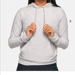 Outdoor voices cloud knit hoodie